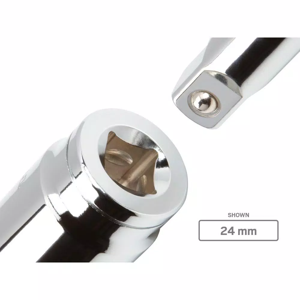 TEKTON 1/2 in. Drive 36 mm 6-Point Metric Socket