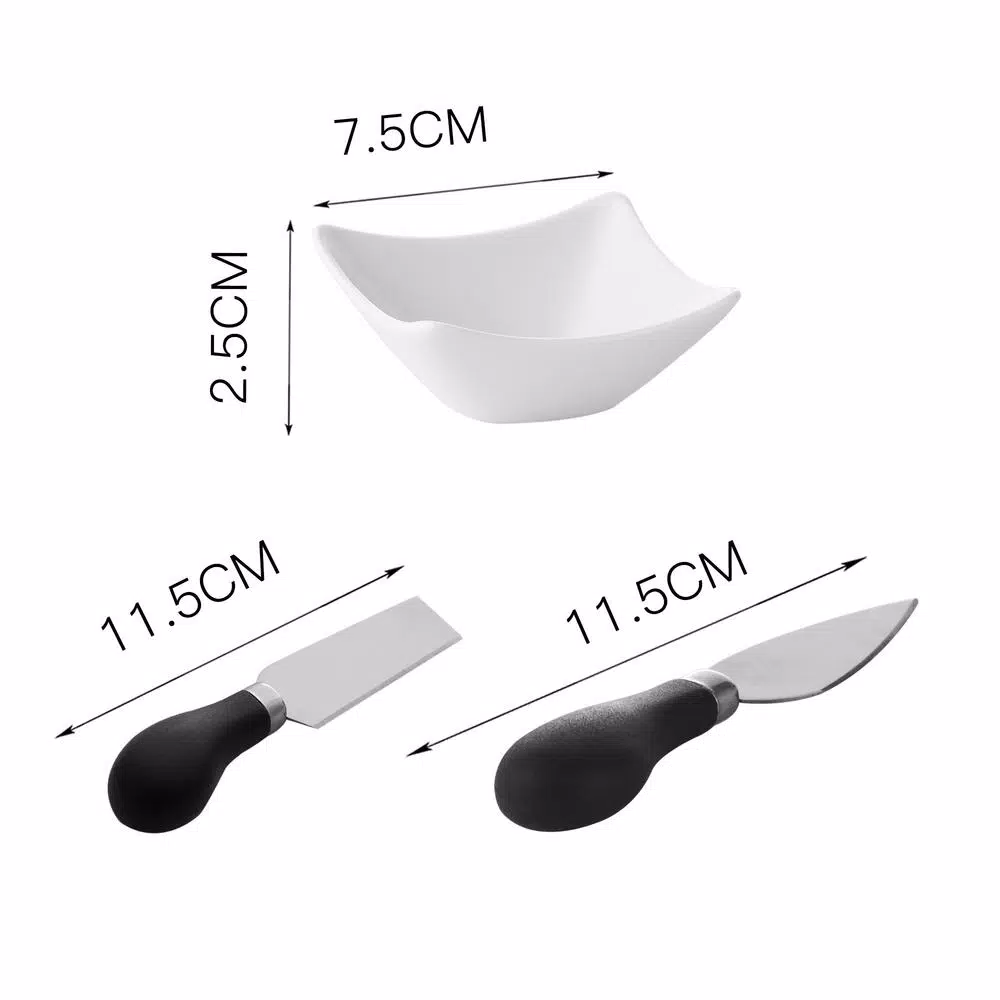 MALACASA 2.95-Inch White Porcelain Ramekins Set of 4, Ceramic Small Serving Bowls