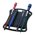 Rack-A-Tiers Holds A Bit 4 in. x 3.75 in. Drill Bit Holder for 1/4 in. Hex Shank Accessories thumbnail 1