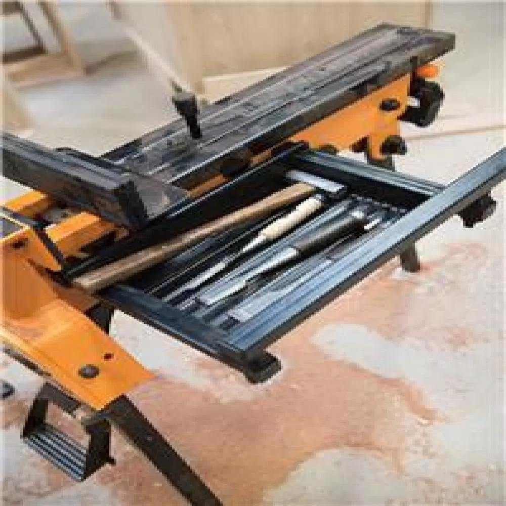 Triton 4.75 in. Tool Tray with Side Work Support for SuperJaws Clamping Systems