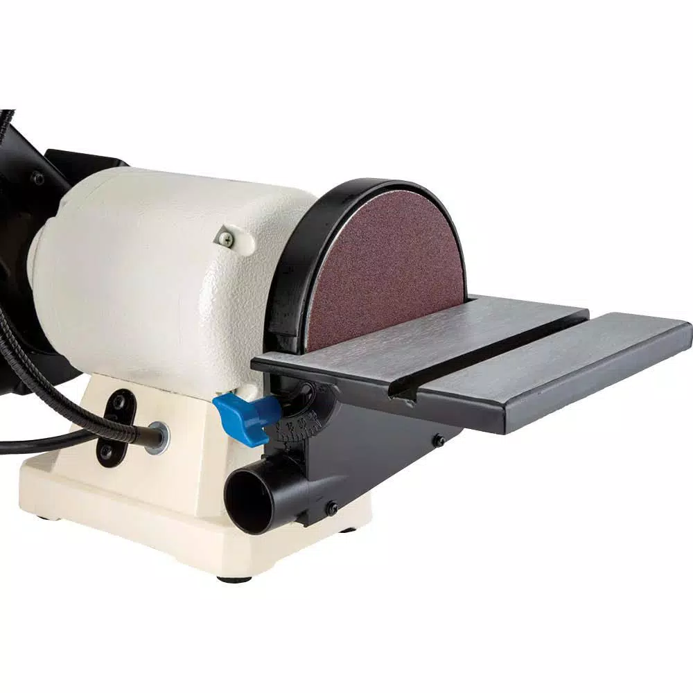 Shop Fox 2 in. x 27 in. Belt and 6 in. Disc Benchtop Combo Sander, 1/3 HP, 120V
