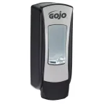 GoJo ADX-12 Manual Soap Dispenser, 42.3 fl. oz. (1250 ml), Chrome and Black thumbnail 2