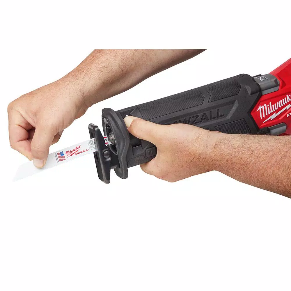 Milwaukee M18 FUEL 18V Brushless Reciprocating Saw Kit w/ Two 5.0 Ah Batteries, Charger & Hard Case