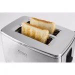 CASO Design Inox 2-Slice Stainless Steel Wide Slot Toaster with LED Display thumbnail 7