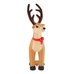Home Accents Holiday 11 ft. Giant Inflatable Reindeer with LED Lights, Large Outdoor Christmas Decoration thumbnail 1