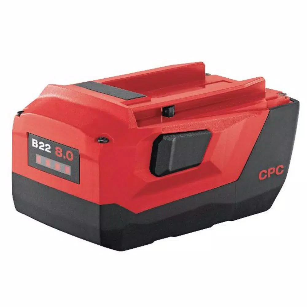 Hilti 22V Cordless Metal Cutting Circular Saw Kit with Two 8.0 Ah Batteries, Charger, and Bag
