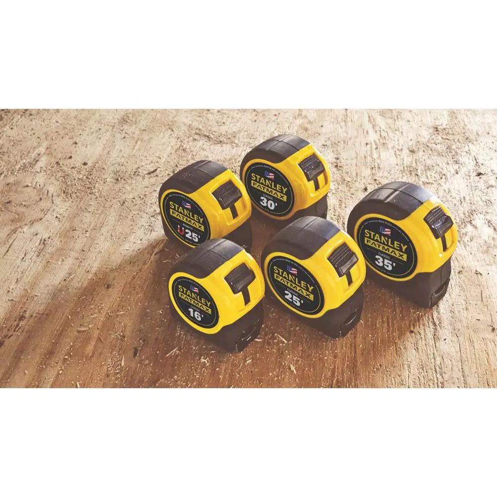 STANLEY FATMAX 35 ft. Tape Measure with 14 ft. Standout and BladeArmor