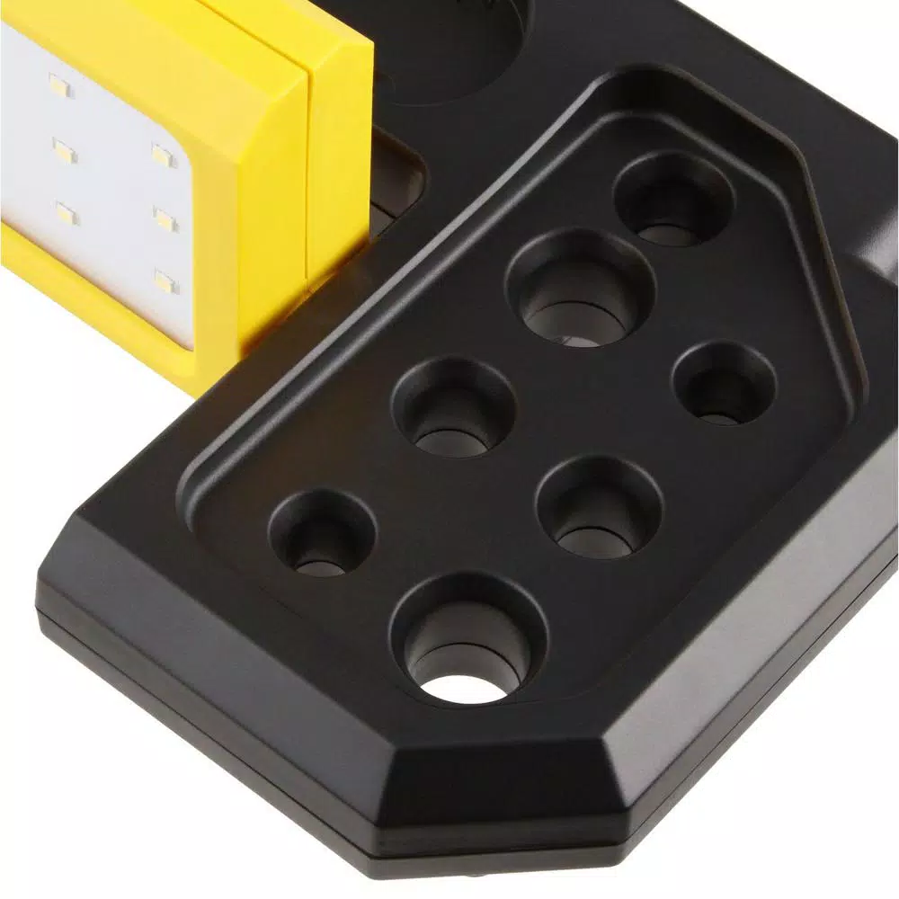 STANLEY PSL1000S 1000 Lumen LED Work Bench Shop Light with 4 AC Outlets and Dual USB Ports
