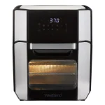 West Bend 12.6 QT XL Air Fryer Oven with Rotisserie, 10 Presets & Cyclonic Crisping Technology, Black thumbnail 4