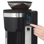 Hamilton Beach 12-Cup Auto Grounds Dispensing Drip Coffee Maker, Black thumbnail 6