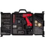 Stalwart 18V Cordless Drill Combo Kit with 89-Piece Accessory Set and Carrying Case thumbnail 1