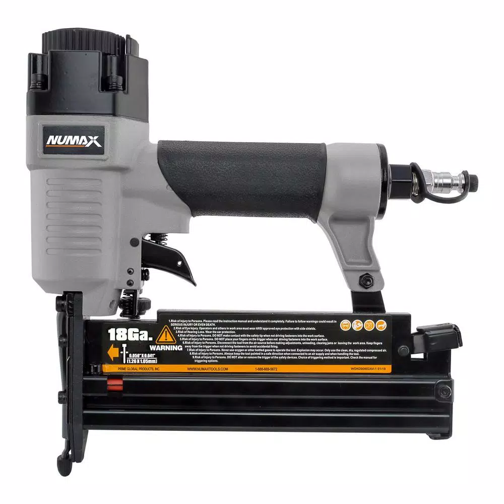 NuMax SL31 3-in-1 Pneumatic Finish Nailer and Stapler, 16-Gauge & 18-Gauge, 2 in.