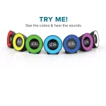 La Crosse Technology Mood Light Digital Alarm Clock with 5 Nature Sounds and USB Charging Port thumbnail 6
