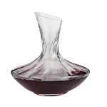 Wine Enthusiast Allure 47.25 oz. Aerating Wine Decanter, Mouth-Blown Lead-Free Crystal thumbnail 1