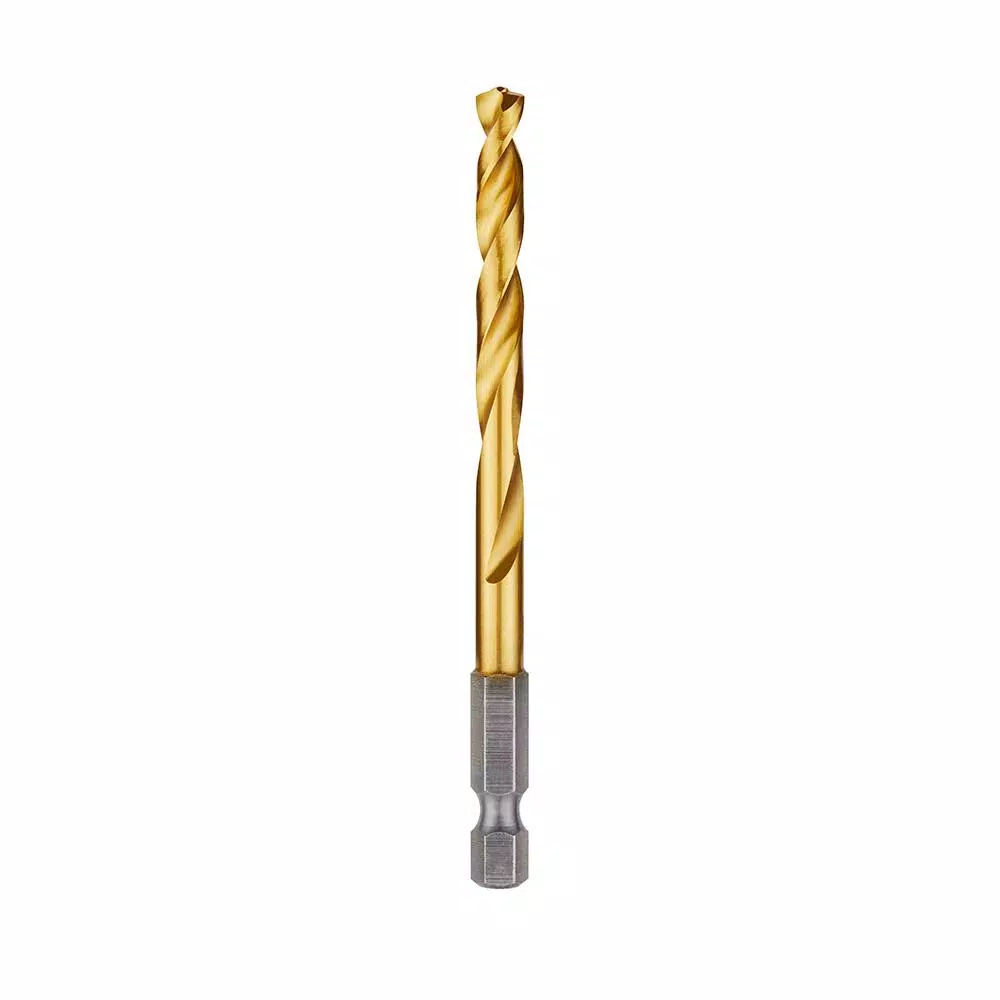 Milwaukee SHOCKWAVE Red Helix 15/64 in. Titanium Twist Drill Bit