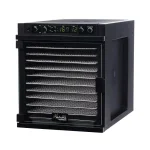 Tribest Sedona Express 11-Tray Black Stainless Steel Food Dehydrator with TST Technology thumbnail 1