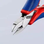 KNIPEX 4-1/2 in. Electronics Diagonal Cutters with Comfort Grip thumbnail 2