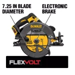 DEWALT FLEXVOLT 60V MAX Cordless 4-Tool Combo Kit with (2) 6.0 Ah Batteries thumbnail 12