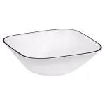 Corelle Square 16-Piece Black Trees Glass Dinnerware Set, Service for 4 thumbnail 3