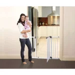 Dreambaby Liberty Extra Wide Auto-Close Security Gate, 30 in. H, White thumbnail 4