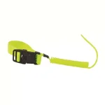 Ergodyne Squids 3157 Lime Coil Hard Hat Lanyard with Double Lock Buckle thumbnail 1