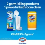 Clorox ToiletWand Disinfecting Toilet Bowl Cleaner Refill Pads, 20-Count thumbnail 7