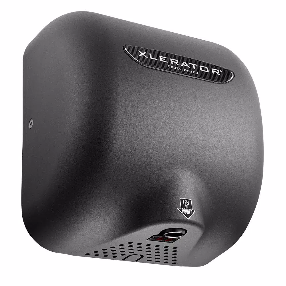 XLERATOR High-Speed Electric Hand Dryer, Graphite Textured Cover, 110-120V, Energy Efficient XLERATOR