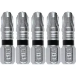 Makita ImpactXPS #3 Phillips 1 in. Insert Bits, 5-Pack thumbnail 1