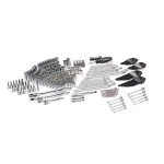 Husky 278-Piece Mechanics Tool Set with 1/4 in., 3/8 in., and 1/2 in. Drive Ratchets and Sockets thumbnail 2