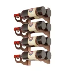 DI PRIMA USA Eagle Edition 8-Bottle Wall Mounted Double Row Wine Rack thumbnail 1