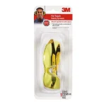 3M Flat Temple Safety Glasses with Amber Lenses, High-Impact Protection thumbnail 2