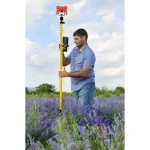 AdirPro 6 ft. Aluminum 3-Position Snap-Lock Rover Telescoping Rod, Yellow thumbnail 7