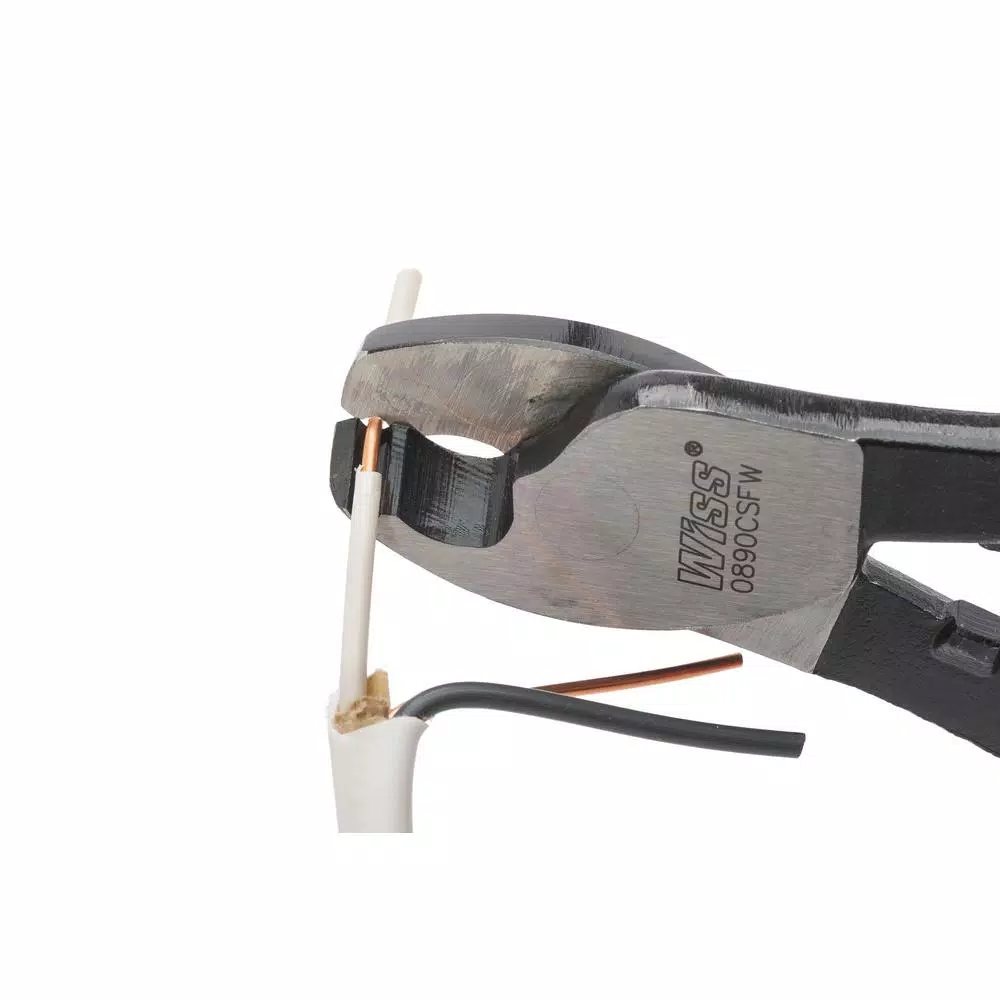 Wiss 8-3/8 in. 3-in-1 Flip Joint Cable Cutter, Wire Cutter, and Sheath Knife