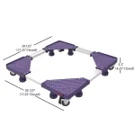 Stalwart 1100 lbs. Capacity Multi-Purpose Appliance Dolly with Adjustable Base thumbnail 2