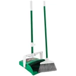 Libman Lobby Broom and Dustpan Set with Upright Handle, Green thumbnail 6