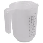 Unbranded Precise Pour 3-Piece Clear Plastic Measuring Cup Set - 1, 2, and 4 Cup Sizes thumbnail 3