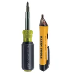 Klein Tools 2-Piece Set: 11-in-1 Screwdriver/Nut Driver and Non-Contact Voltage Tester thumbnail 1