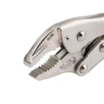 TEKTON 5 in. Curved Jaw Locking Pliers with Chrome Molybdenum Steel Jaws thumbnail 3