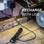 Energizer TAC-R 700 Rechargeable LED Tactical Flashlight, 700 Lumens, Aircraft-Grade Aluminum thumbnail 5