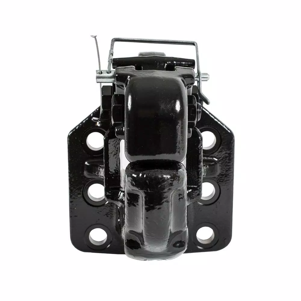 Buyers Products Company 50 Ton 6-Hole Pintle Hook - Heavy Duty Alloy Steel Hitch Hook