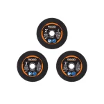 RIDGID 3 in. Metal Cut-Off Wheel Set, 3-Piece Kit with Adapters thumbnail 1