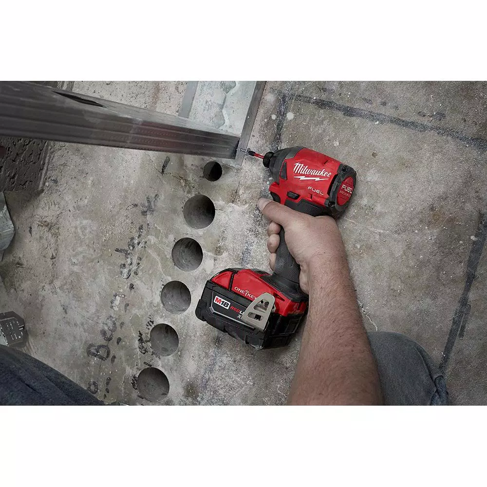 Milwaukee M18 FUEL ONE-KEY 1/4 in. Hex Impact Driver, 18V Brushless Cordless (Tool-Only)