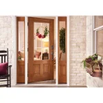 Schlage Encode Smart WiFi Door Lock with Alarm and Accent Lever Handleset, Aged Bronze thumbnail 3