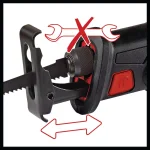 Einhell PXC 18V Cordless Reciprocating Saw, 2600 SPM, 1 in. Stroke with 6 in. Wood Blade (Tool Only) thumbnail 5