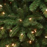 National Tree Company 10 ft. Kingswood Fir Pencil Artificial Christmas Tree with 600 Clear Lights thumbnail 3