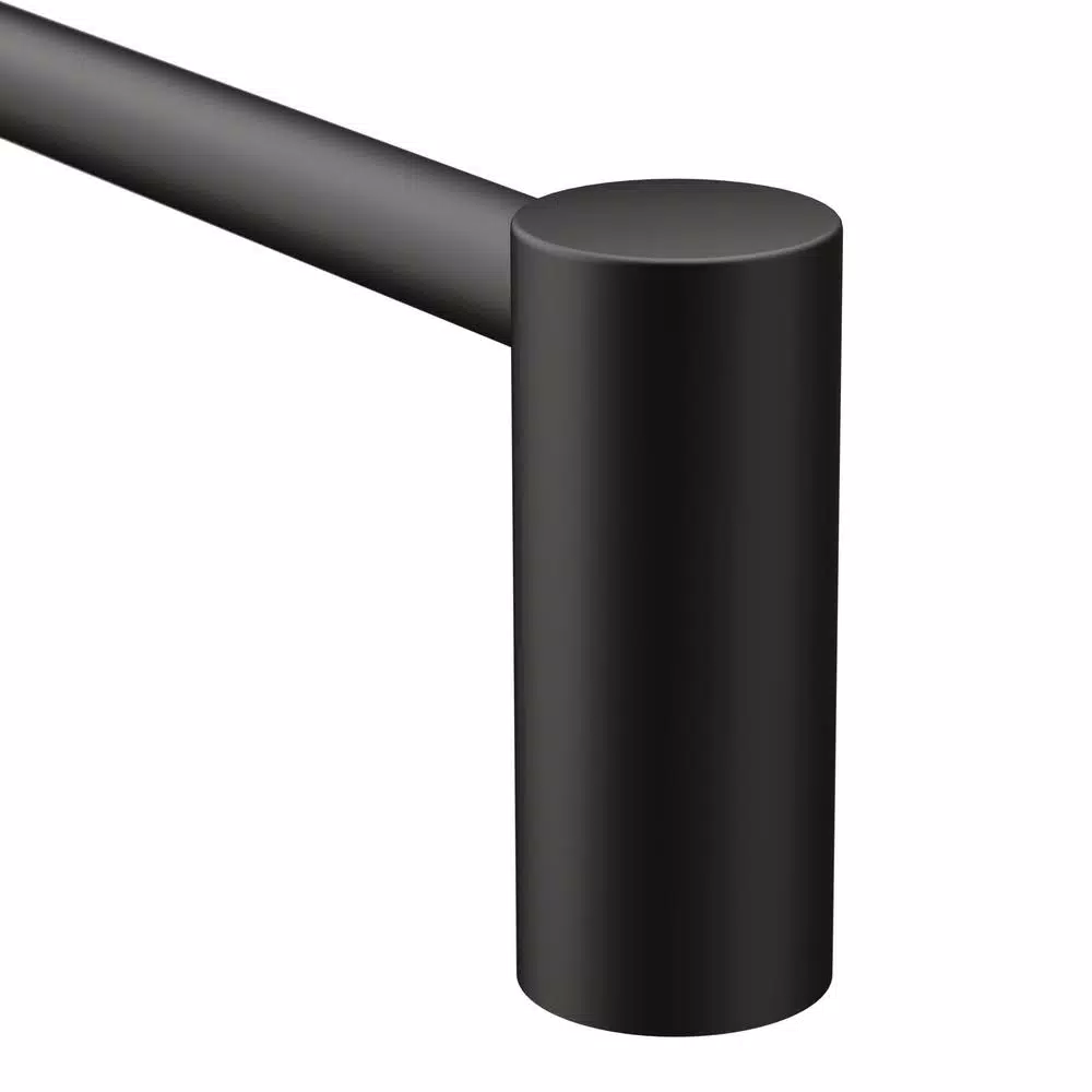 Moen Align 24 in. Single Towel Bar in Matte Black