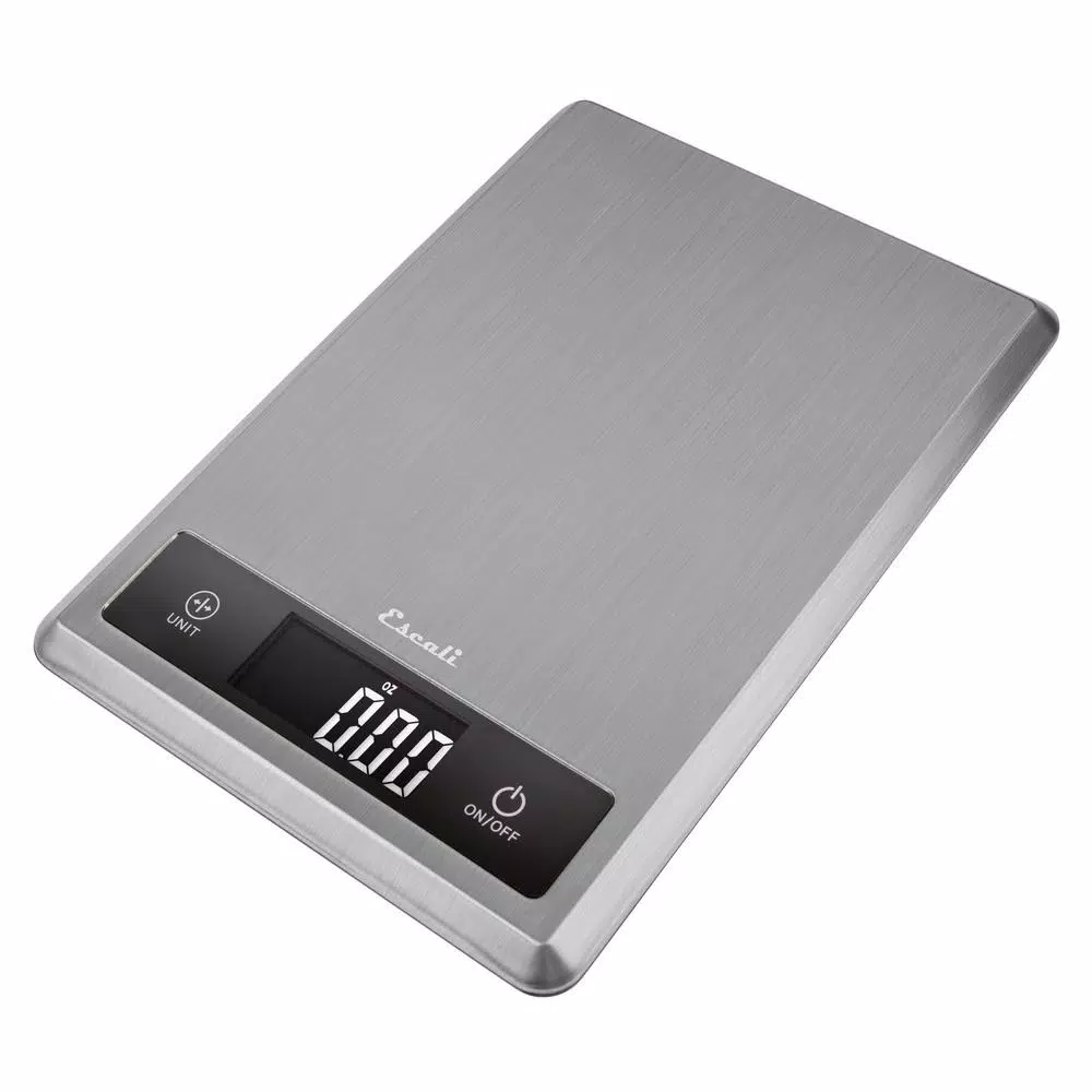 Escali Tabla Ultra Thin Digital Food Scale, Stainless Steel, 11 lb Capacity