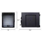 Tribest Sedona Express 11-Tray Food Dehydrator with TST Technology and Digital Controls thumbnail 8