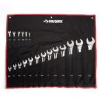 Husky 41-Piece SAE/Metric Combination Wrench Set, Ratcheting Design thumbnail 3