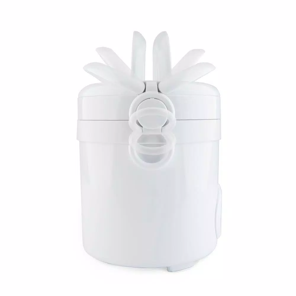 Aroma 3-Cup Mini Rice Cooker with Non-Stick Pot, White